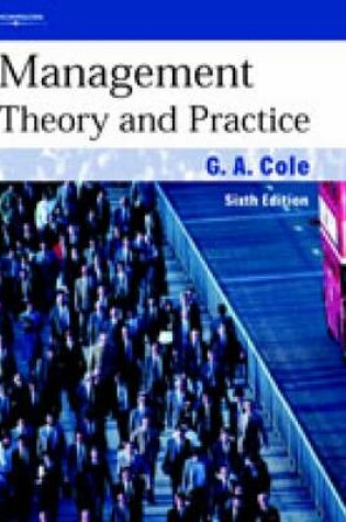 Cover of Management Theory and Practice
