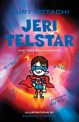 Book cover for Jeri Telstar and the Math-a-magician