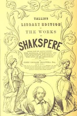 Cover of Journal Vintage Book Cover Reproduction Works Shakespeare