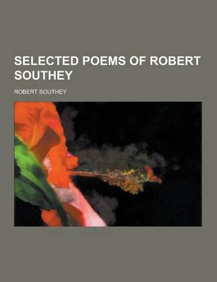 Book cover for Selected Poems of Robert Southey