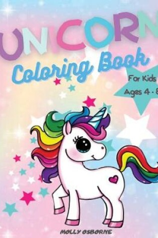 Cover of Unicorn Coloring Book