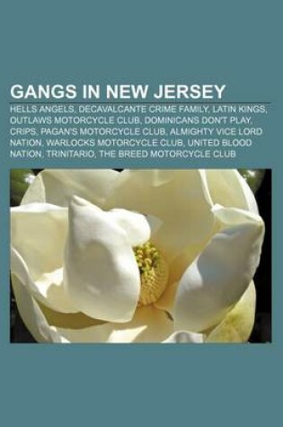 Cover of Gangs in New Jersey