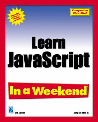 Book cover for Learn JavaScript in a Weekend