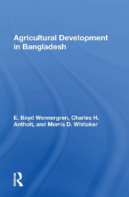 Book cover for Agricultural Development In Bangladesh