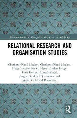 Book cover for Relational Research and Organisation Studies