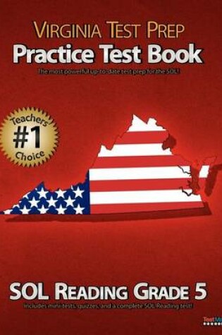 Cover of Virginia Test Prep Practice Test Book Sol Reading Grade 5