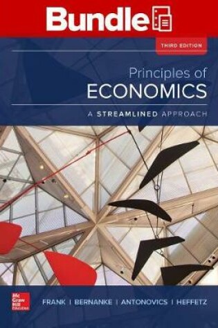 Cover of Loose Leaf Principles of Economics, a Streamlined Approach with Connect