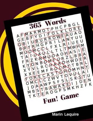 Book cover for 365 Words Fun Games Books