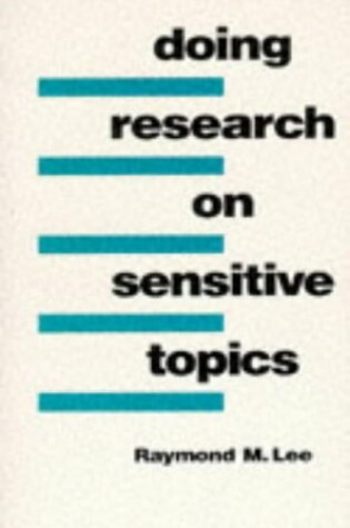 Cover of Doing Research on Sensitive Topics