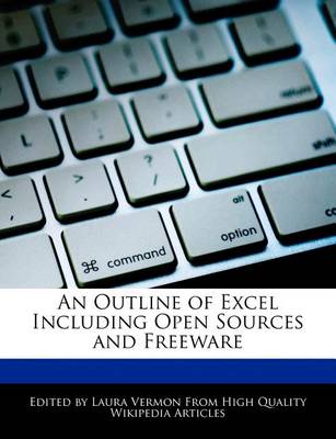 Book cover for An Outline of Excel Including Open Sources and Freeware