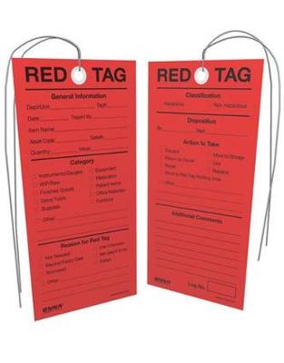 Book cover for 5S Red Tags