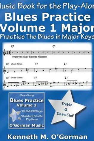 Cover of Blues Practice Volume 1 Major