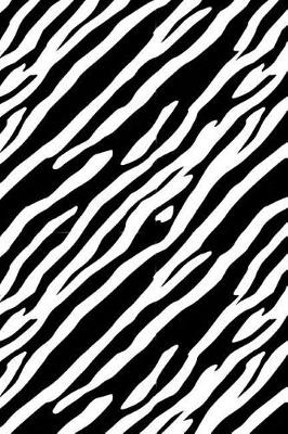 Book cover for Zebra Stripes. Blank Journal