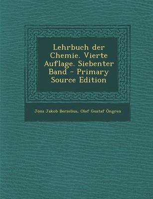 Book cover for Lehrbuch Der Chemie. Vierte Auflage. Siebenter Band