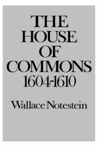 Cover of The House of Commons