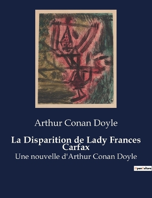 Book cover for La Disparition de Lady Frances Carfax