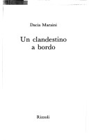 Book cover for Clandestino