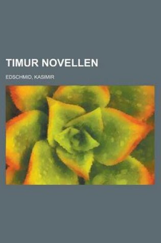 Cover of Timur Novellen