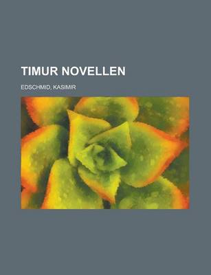 Book cover for Timur Novellen