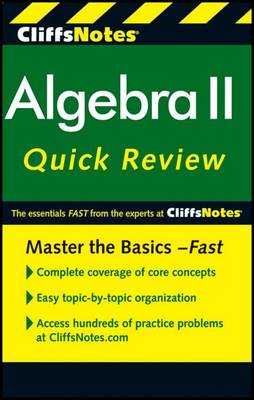 Book cover for Cliffsnotes Algebra II Quick Review