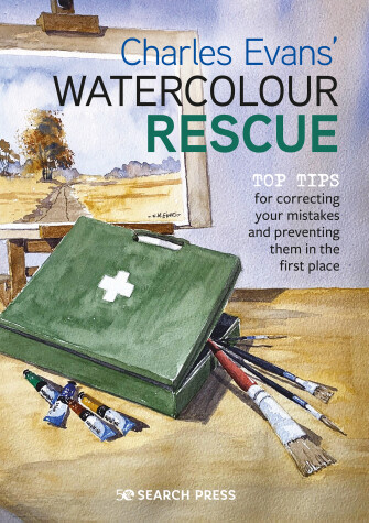 Book cover for Charles Evans’ Watercolour Rescue