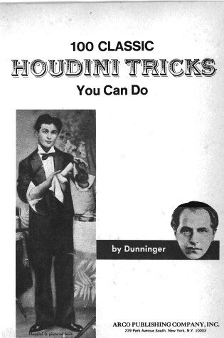 Cover of Hundred Classical Houdini Tricks You Can Do