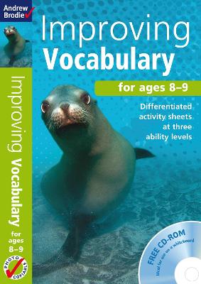 Book cover for Improving Vocabulary 8-9