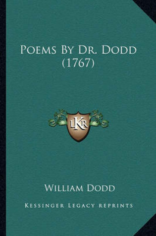 Cover of Poems by Dr. Dodd (1767) Poems by Dr. Dodd (1767)