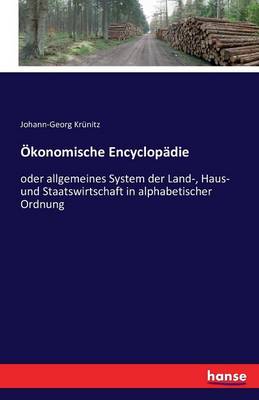 Book cover for Ökonomische Encyclopädie