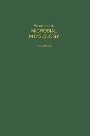 Cover of Adv in Microbial Physiology Vol 25 APL