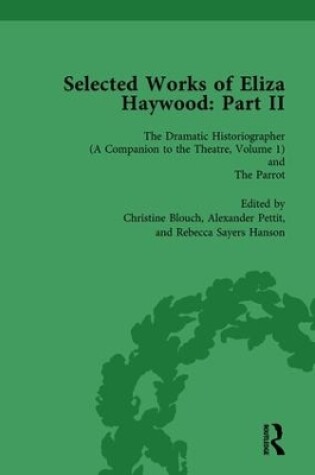 Cover of Selected Works of Eliza Haywood, Part II Vol 1