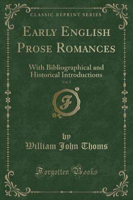 Book cover for Early English Prose Romances, Vol. 2