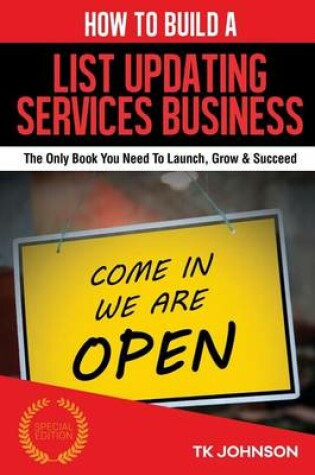 Cover of How to Build a List Updating Services Business (Special Edition)