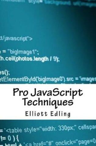 Cover of Pro JavaScript Techniques