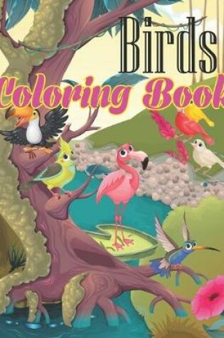 Cover of Birds coloring book