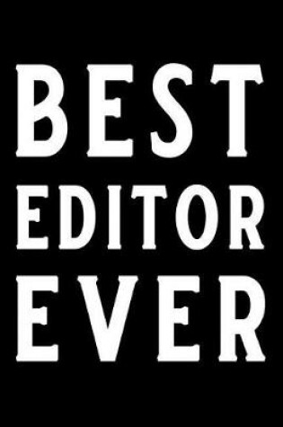 Cover of Best Editor Ever