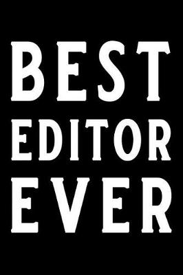 Book cover for Best Editor Ever