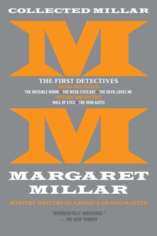 Cover of The First Detectives: The Invisible Worm; The Weak-Eyed Bat; The Devil Loves Me; Wall of Eyes; The Iron Gates