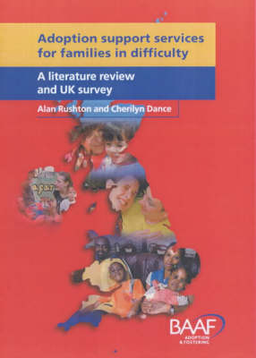 Book cover for Adoption Support Services for Families in Difficulty