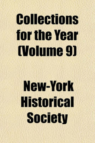 Cover of Collections for the Year (Volume 9)