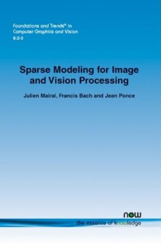 Cover of Sparse Modeling for Image and Vision Processing