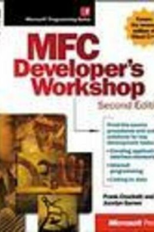 Cover of MFC Developer's Workshop