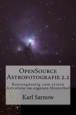 Cover of Opensource Astrofotografie 2.2