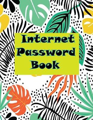 Book cover for Internet Password Book