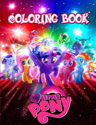 Book cover for My Little Pony Coloring Book