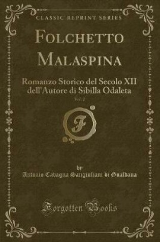 Cover of Folchetto Malaspina, Vol. 2