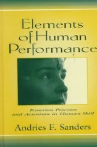 Cover of Elements of Human Performance