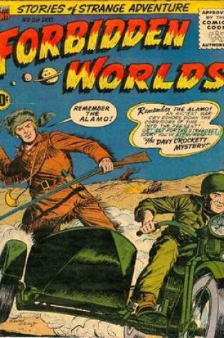 Cover of Forbidden Worlds Number 39 Horror Comic Book