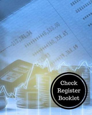 Book cover for Check Register Booklet