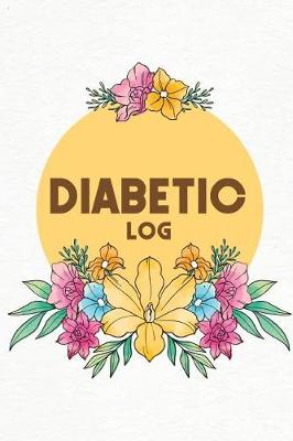 Book cover for Diabetic Log